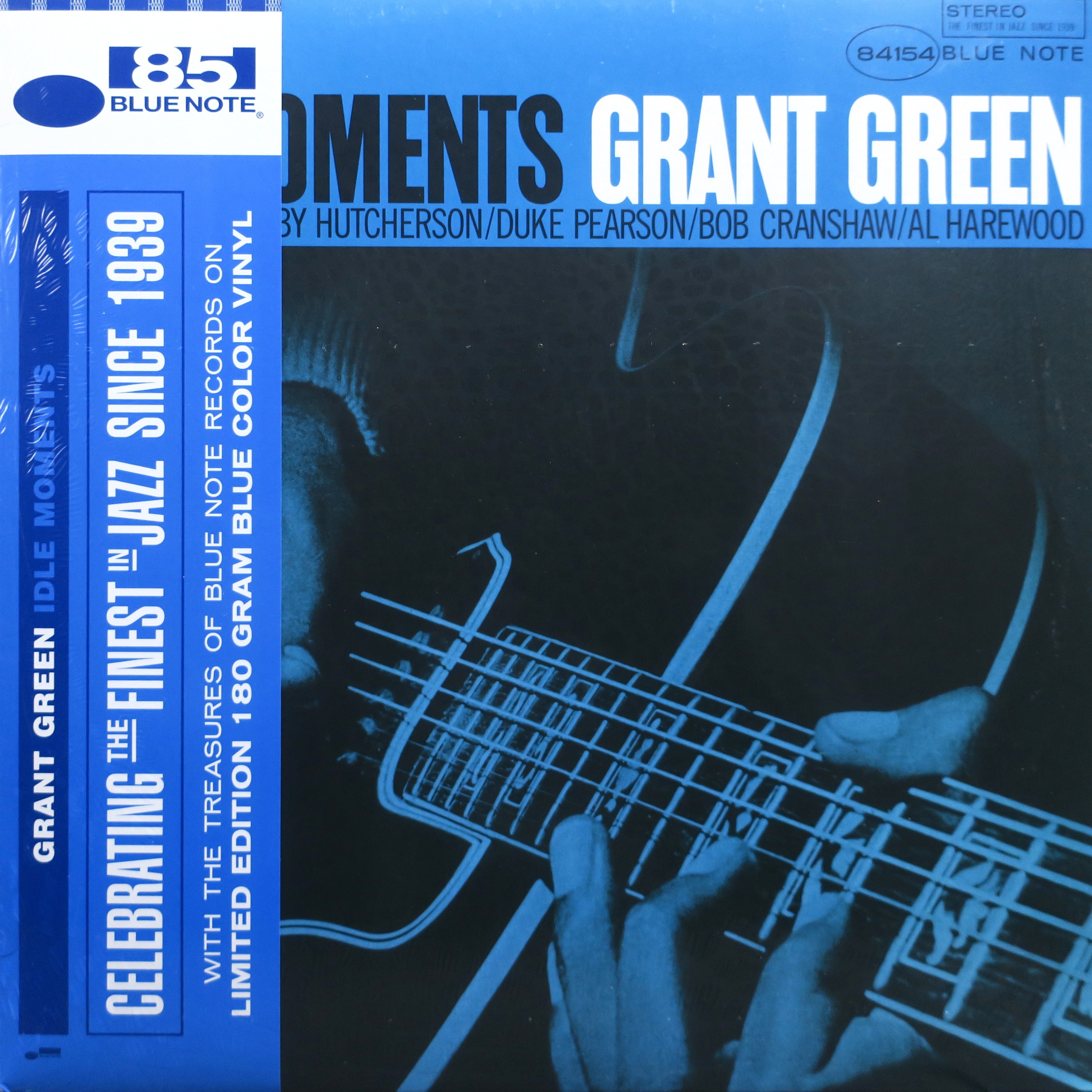 GRANT GREEN 'Idle Moments' Blue Note 180g BLUE Vinyl LP – GOLDMINE