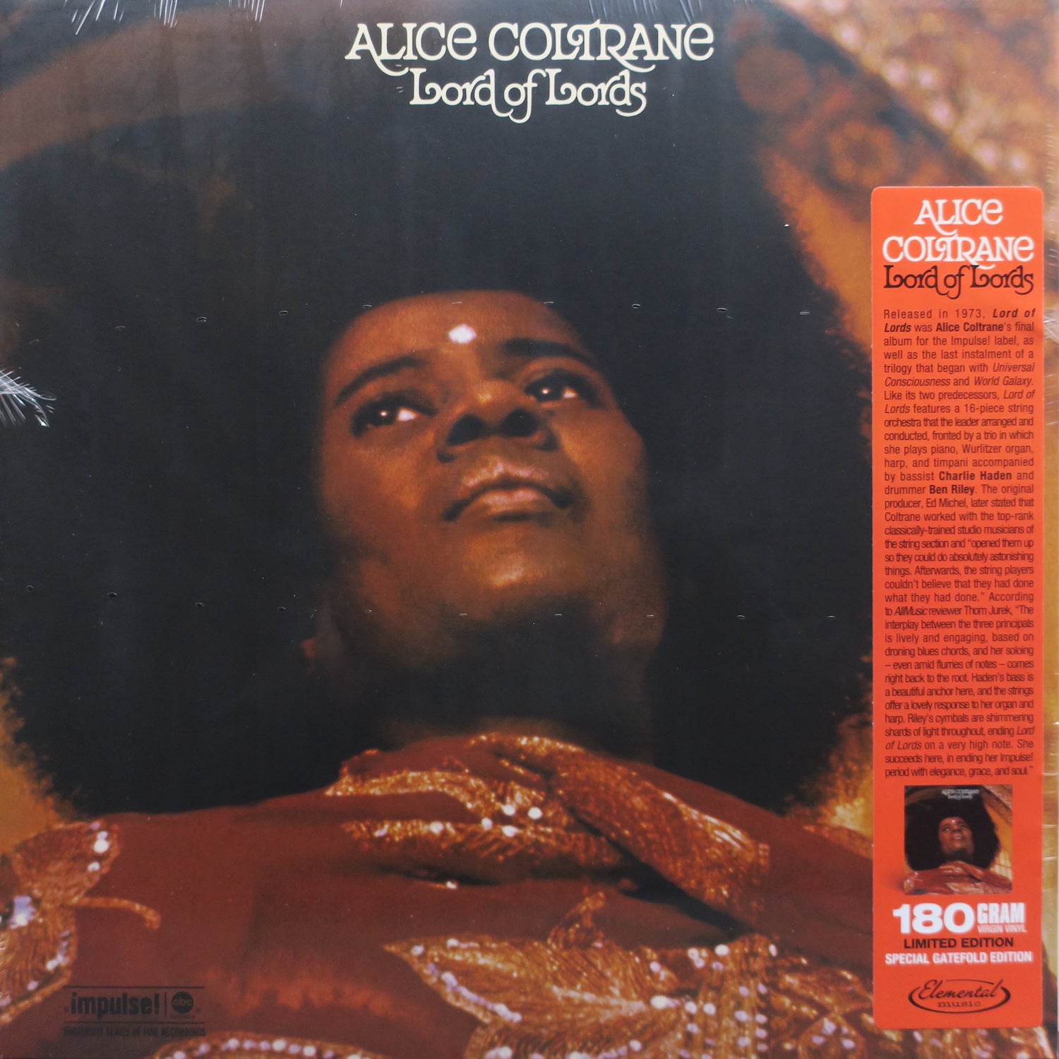 ALICE COLTRANE 'Lord Of Lords' 180g Vinyl LP – GOLDMINE RECORDS