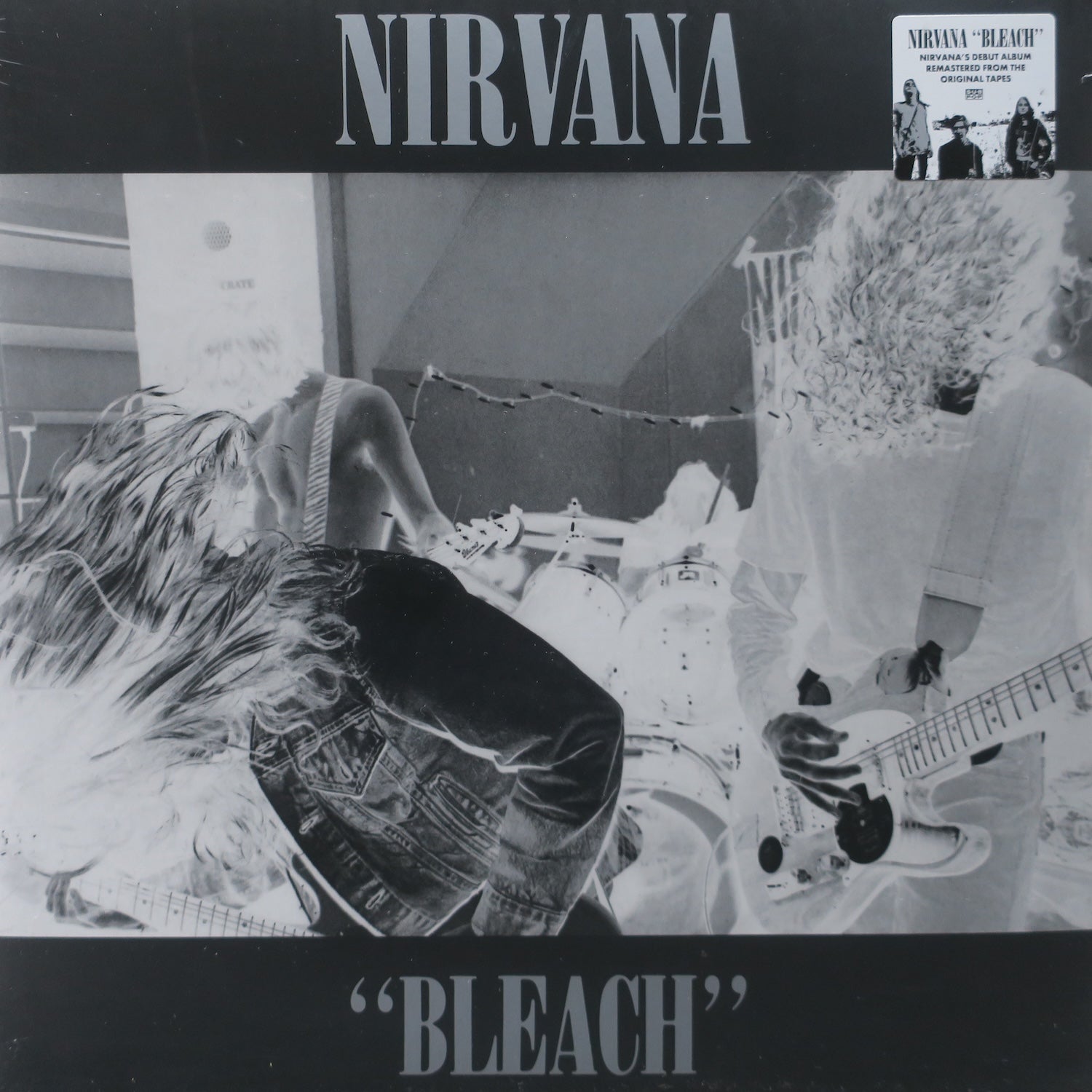 NIRVANA 'Bleach' Remastered Vinyl LP – GOLDMINE RECORDS PTY. LTD.
