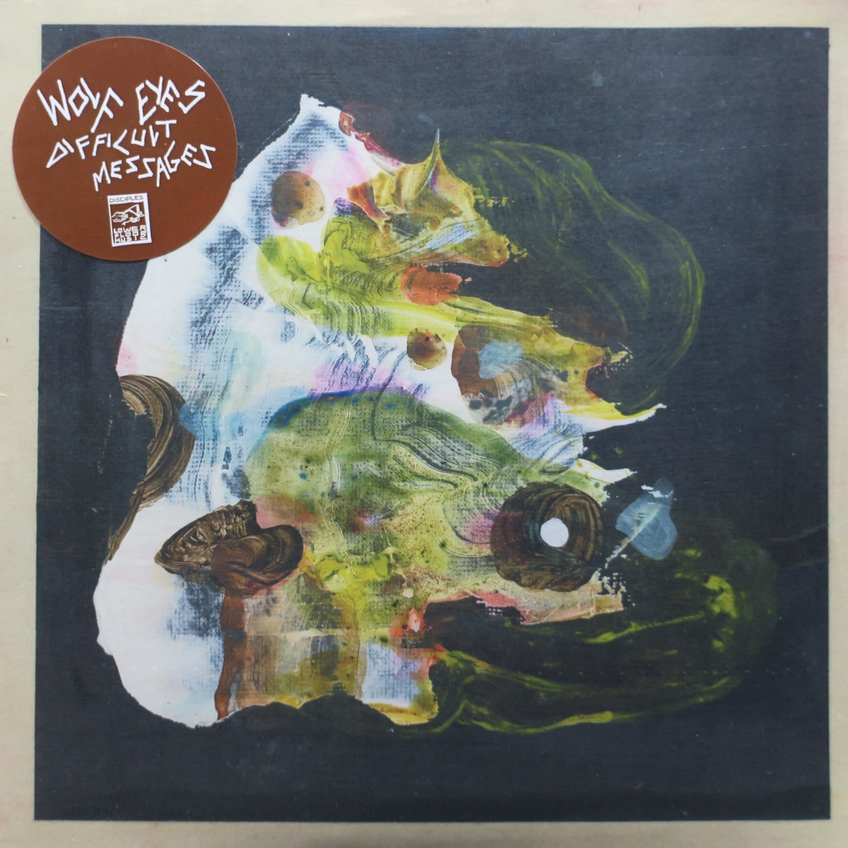 WOLF EYES 'Difficult Messages' Vinyl LP (Experimental/Noise Rock