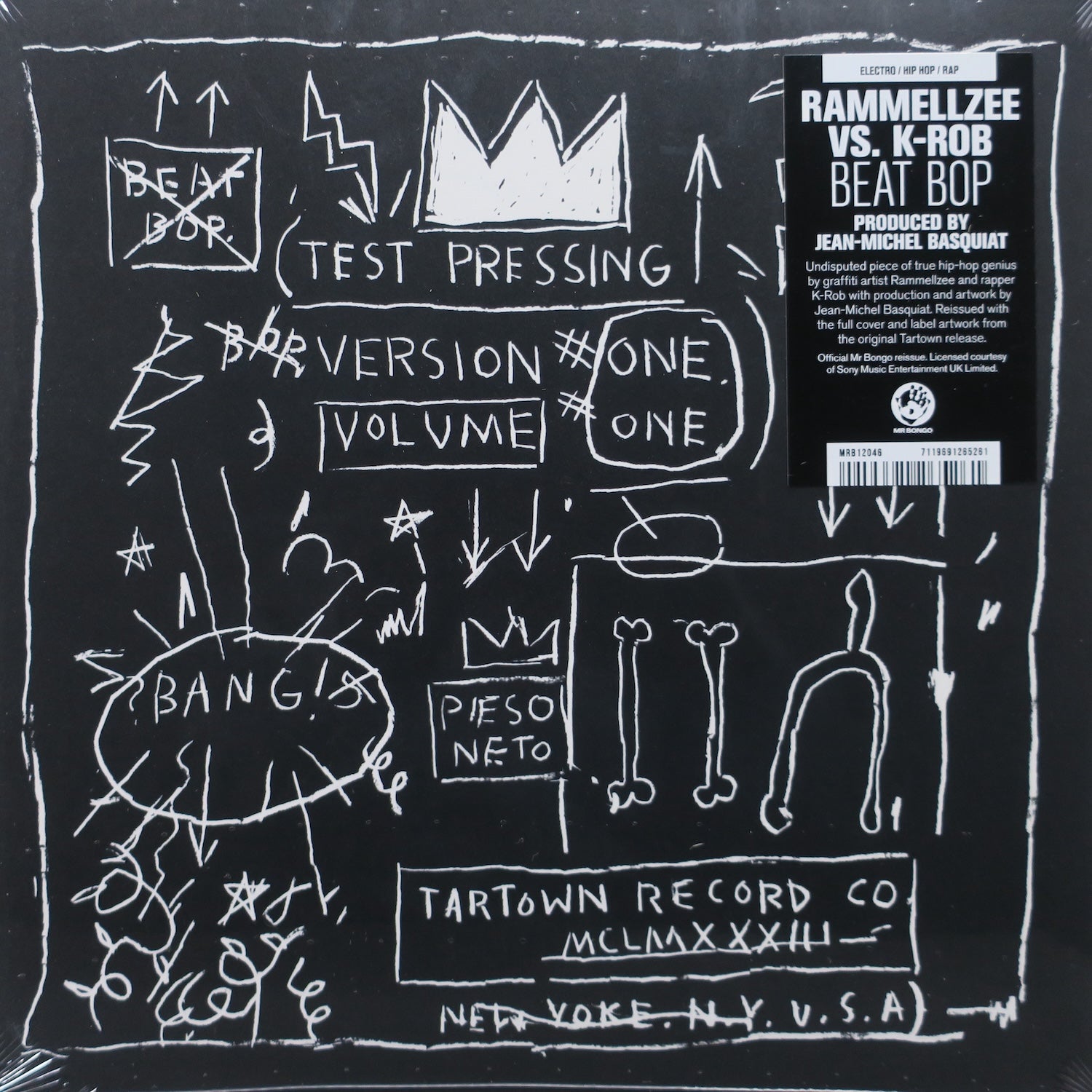 RAMMELLZEE Vs. K-ROB 'Beat Bop' Vinyl 12" – GOLDMINE RECORDS PTY. LTD