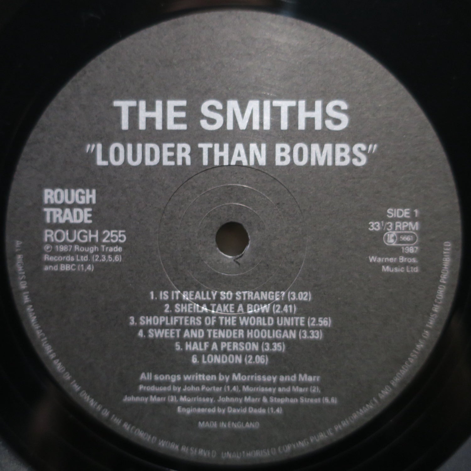 Smiths 'Louder Than Bombs' 1988 UK Original Vinyl 2LP