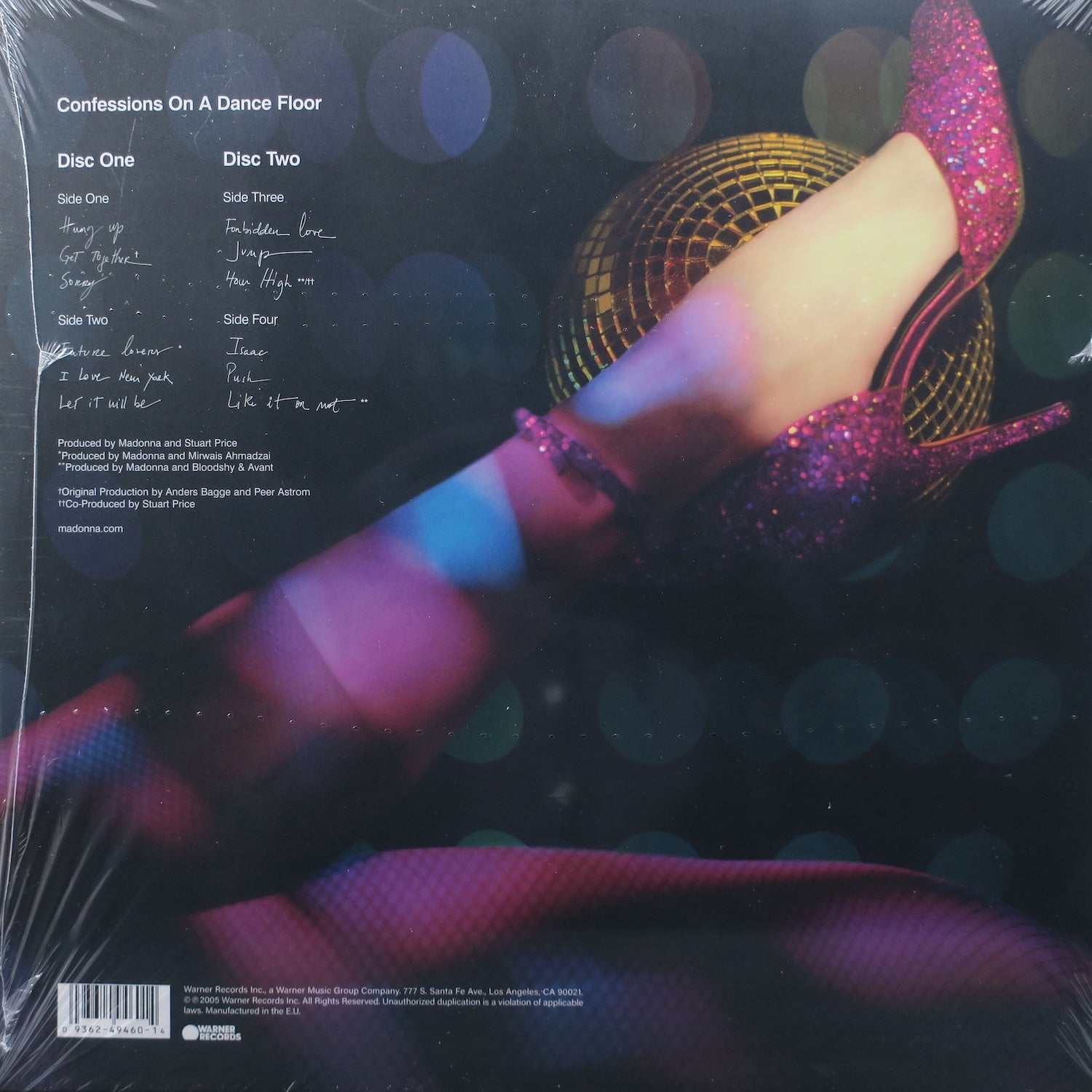 MADONNA 'Confessions Of A Dance Floor' PINK Vinyl 2LP