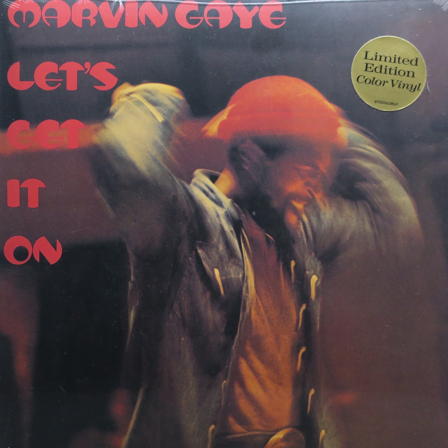 MARVIN GAYE 'Let's Get It On' RED Vinyl LP – GOLDMINE RECORDS PTY