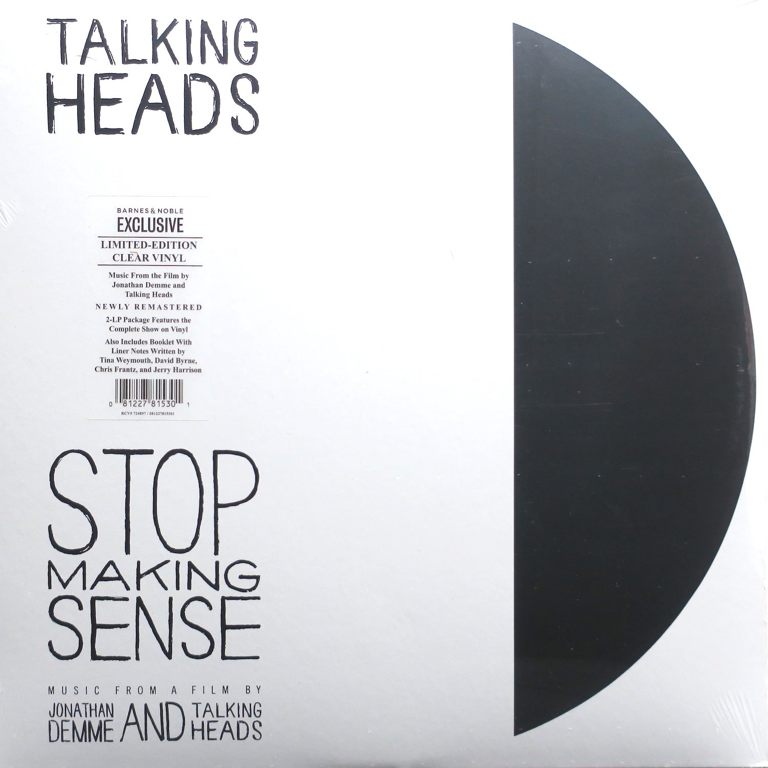 Talking Heads Stop Making Sense限定クリアビニール Talking Heads: Stop Making Sense (2LP-clear vinyl) 40th Ann