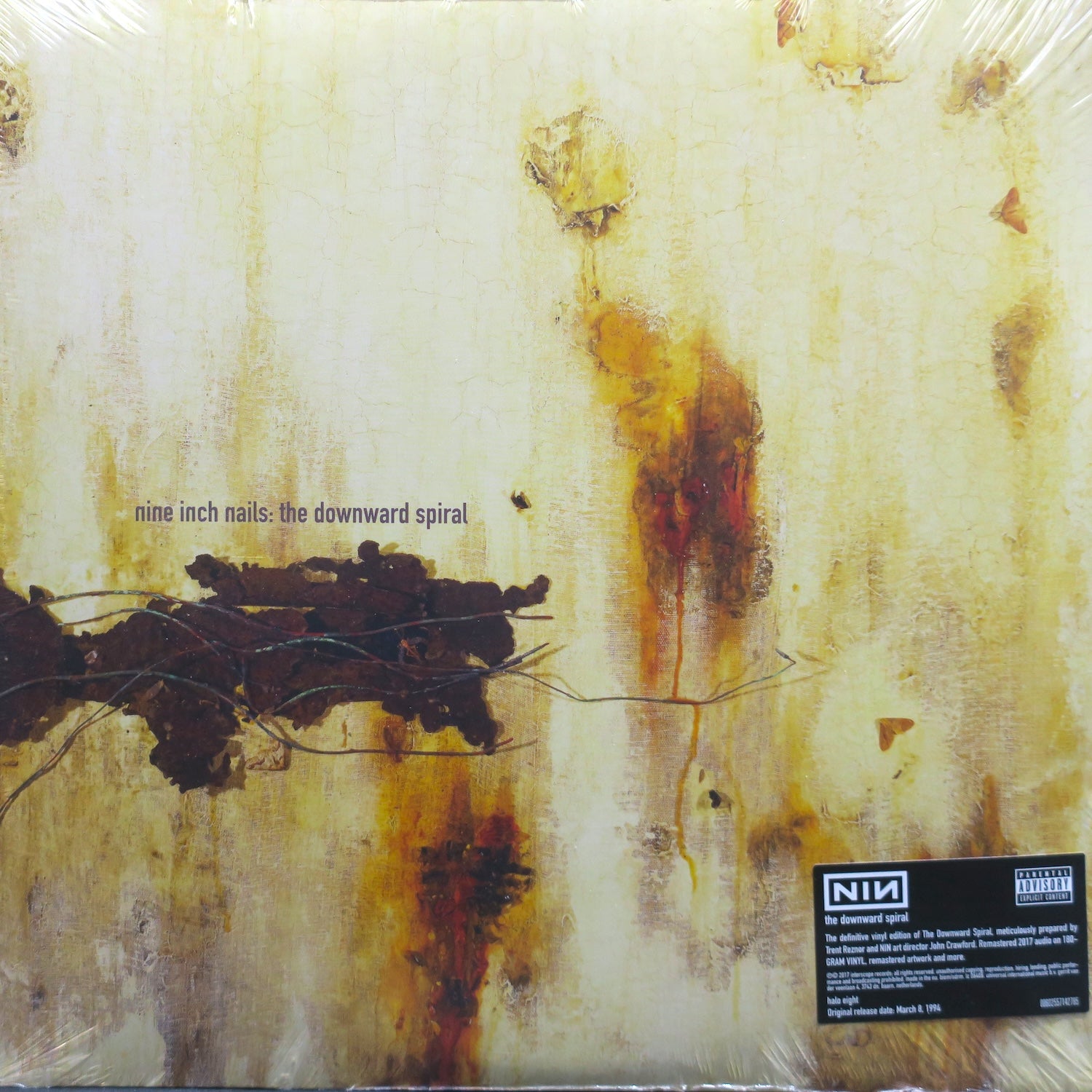 nine inch nails Downward Spiral vinyl 新品 Nine Inch Nails The Downward Spiral - Gelimiteerde 2LP 180
