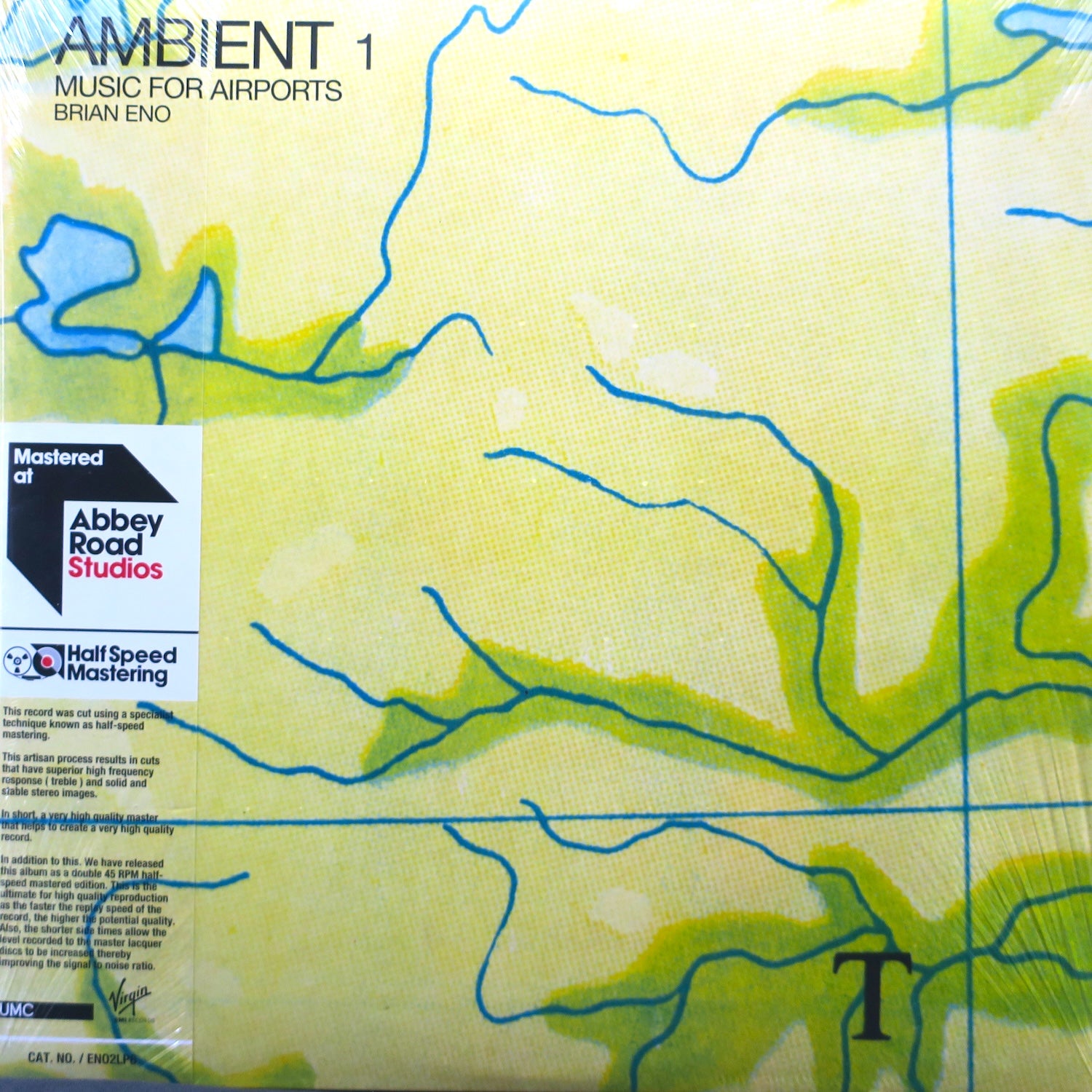 BRIAN ENO 'Ambient 1: Music For Airports' Abbey Road Half Speed