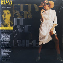 BETTY DAVIS 'Is It Love Or Desire' SILVER Vinyl LP