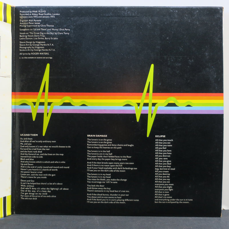 PINK FLOYD 'Dark Side Of The Moon' 1973 Japanese Original Vinyl LP