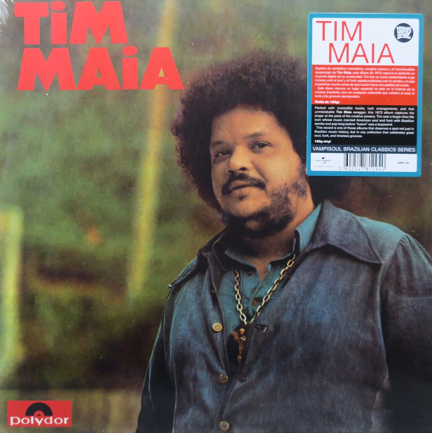 TIM MAIA s/t 180g Vinyl LP (1973 Brazilian Soul) – GOLDMINE