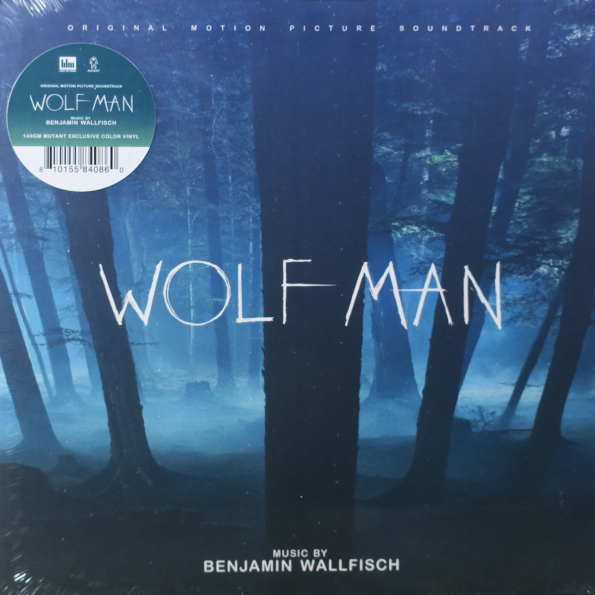 'WOLF MAN' Soundtrack (Benjamin Wallfisch) GREEN/SILVER Vinyl LP ...
