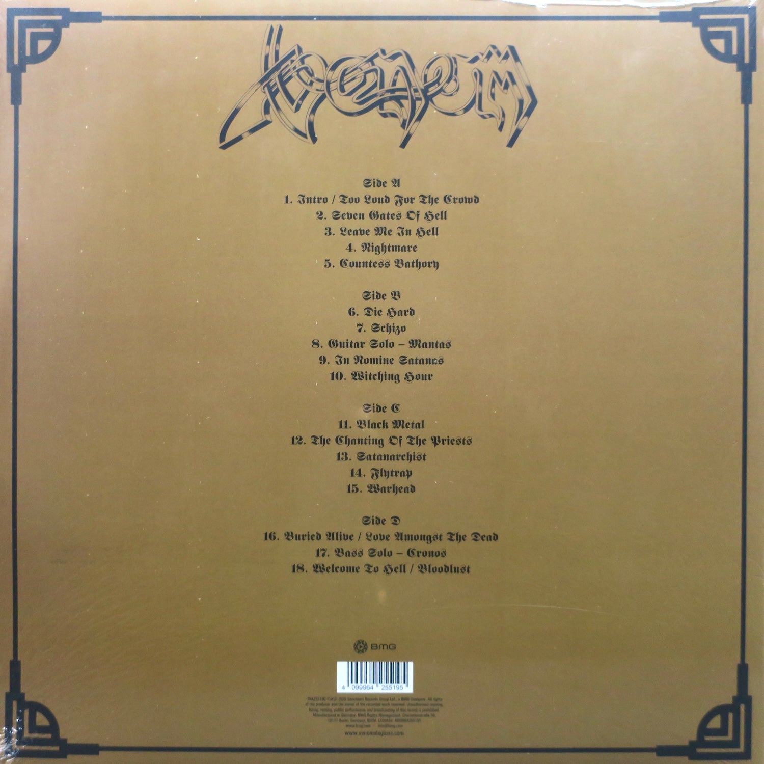 Venom – Eine Kleine Nachtmusik Marble Vinyl 2LP – Goldmine Records