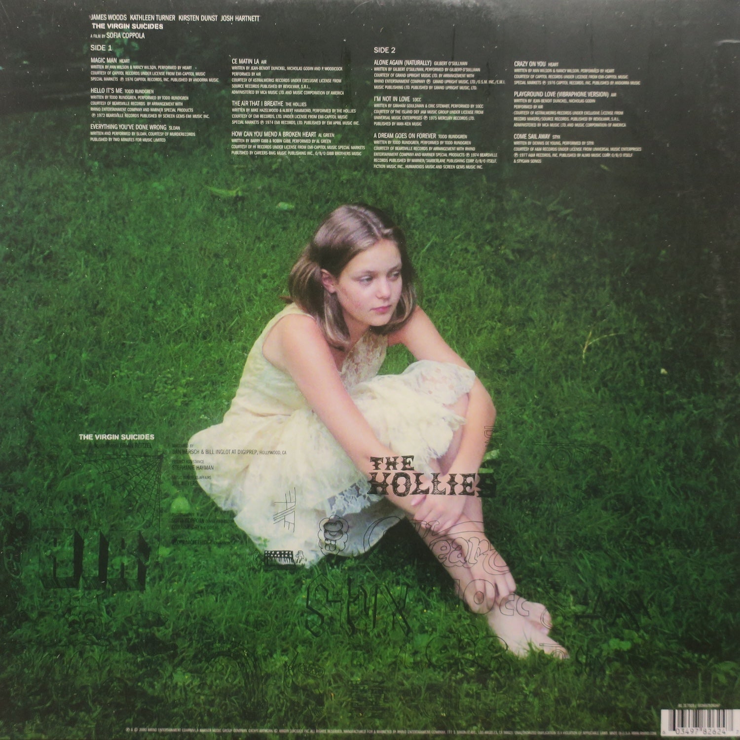 SOUNDTRACK 'Virgin Suicides' Vinyl LP / Goldmine Records Melbourne