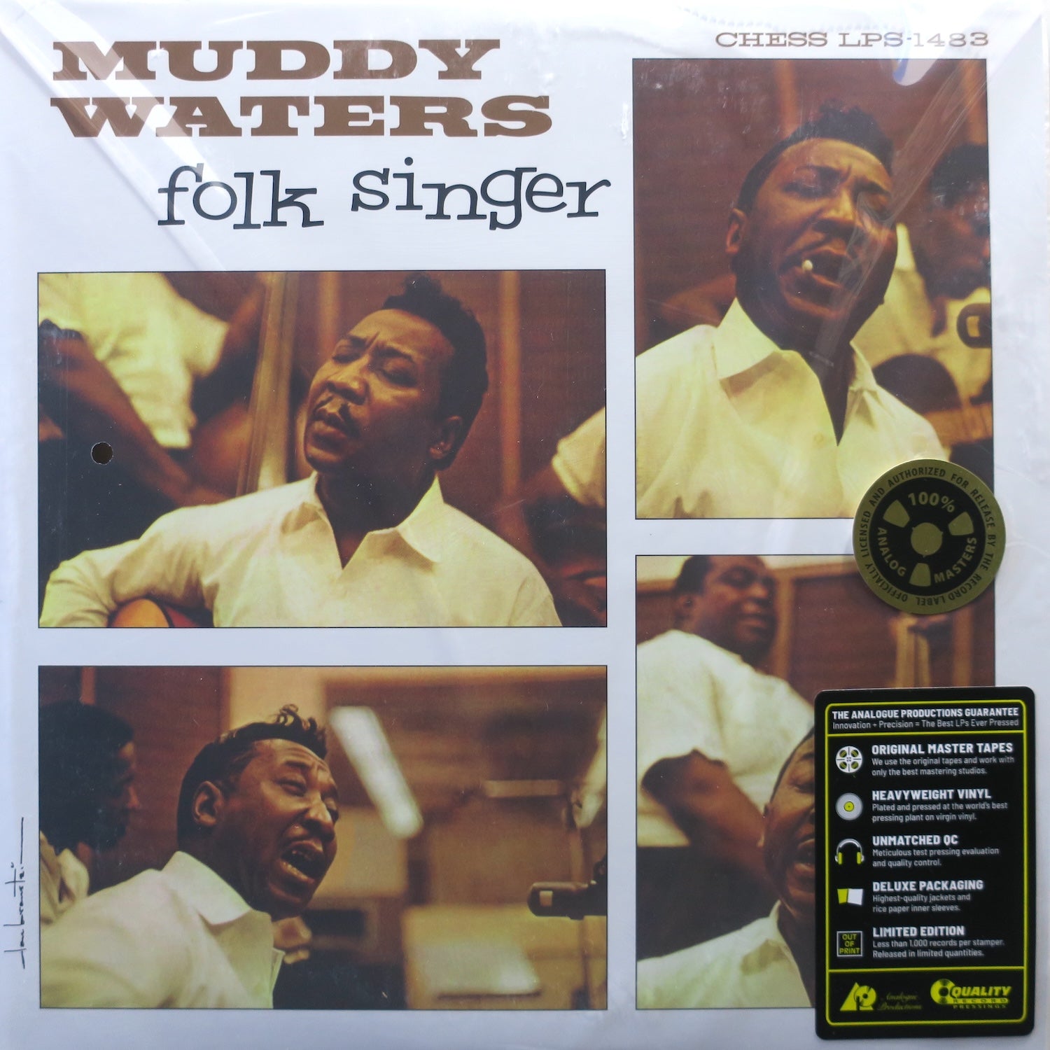MUDDY WATERS 'Folk Singer' Analogue Productions 45rpm 180g Vinyl