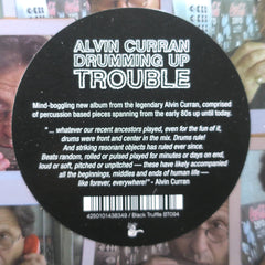 ALVIN CURRAN 'Drumming Up Trouble' Vinyl LP (2022 Experimental/Abstract/Hip Hop)