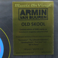 ARMIN VAN BUUREN 'Old Skool' 180g MAGENTA Vinyl LP