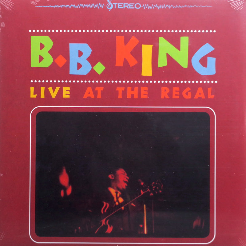 BB KING 'Live At The Regal' Vinyl LP (1965 Blues)