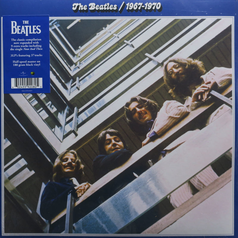 BEATLES '1967-1970 (Blue Album)' 2023 Half Speed Master 180g Vinyl 3LP (inc. 'Now And Then')