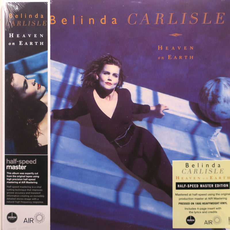BELINDA CARLISLE 'Heaven On Earth' HALF SPEED MASTERED Vinyl LP