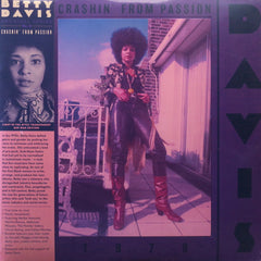 BETTY DAVIS 'Crashin' From Passion' RED Vinyl LP