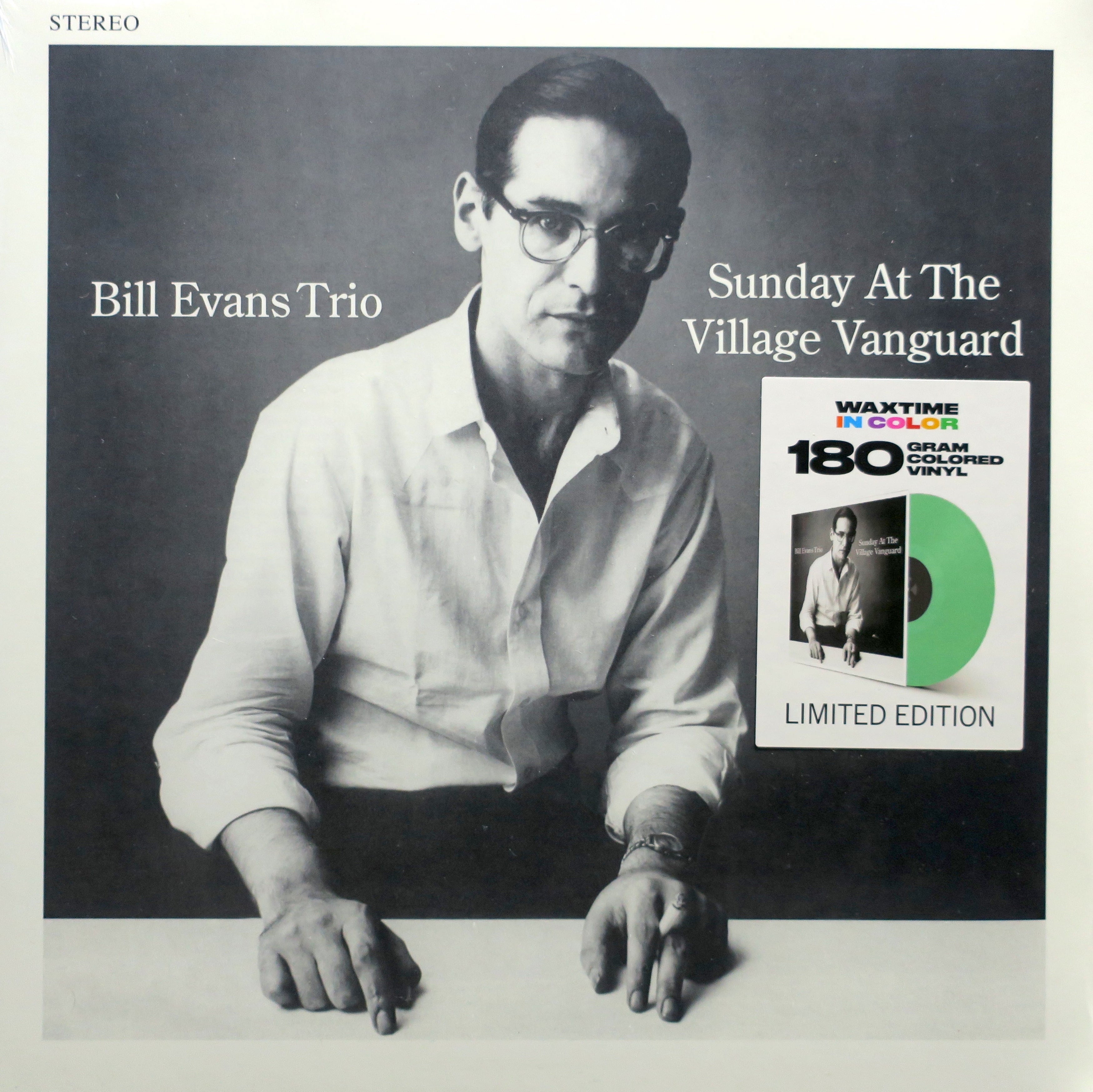 BILL EVANS 'Sunday At The Village Vanguard' 180g GREEN Vinyl LP