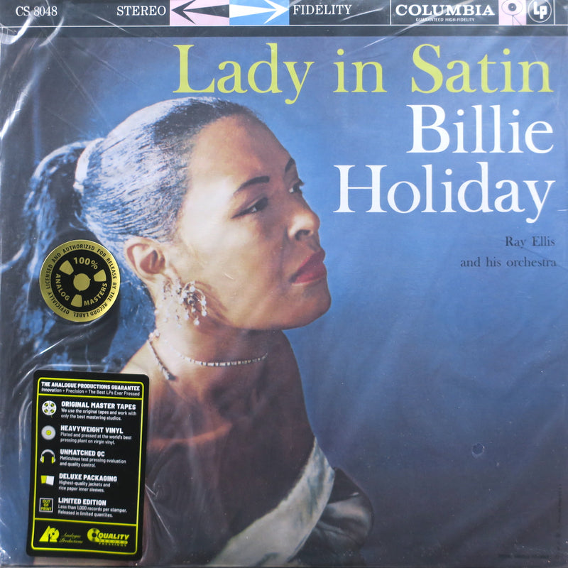 BILLIE HOLIDAY 'Lady In Satin' Analogue Productions 45rpm 180g Vinyl 2LP