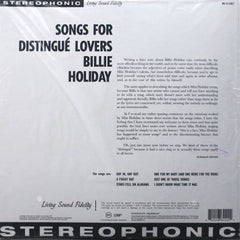 BILLIE HOLIDAY 'Songs For Distingué Lovers' VERVE ACOUSTIC SOUNDS 180g Vinyl LP