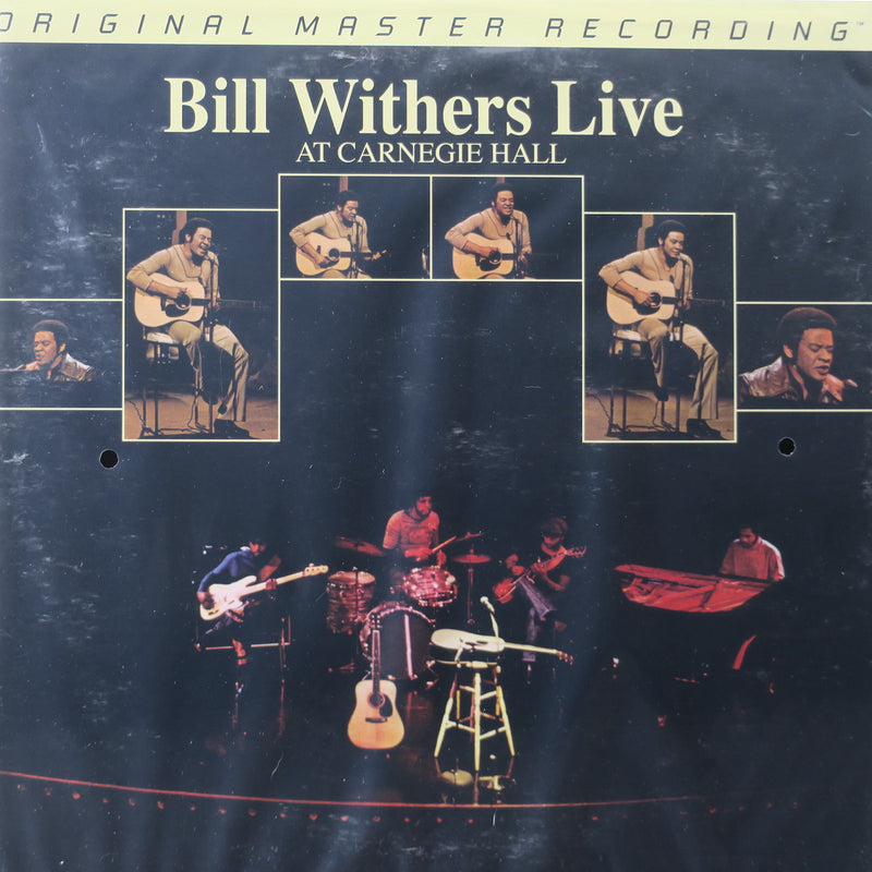 BILL WITHERS 'Live At Carnegie Hall' MFSL Mobile Fidelity 45rpm 180g Vinyl 2LP