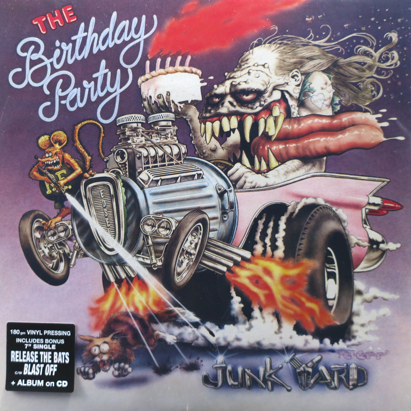 BIRTHDAY PARTY 'Junkyard' Vinyl LP + 7" (Nick Cave Rowland S Howard)