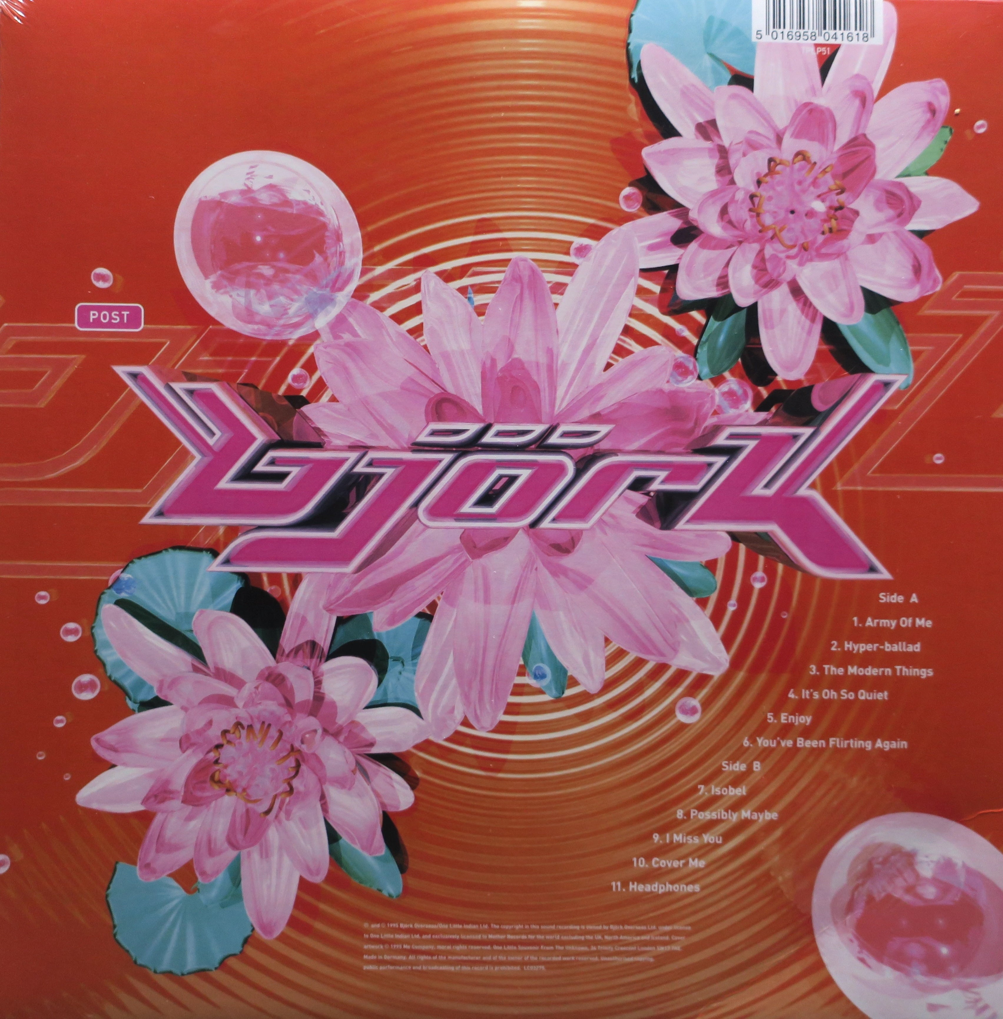 BJORK 'Post' Vinyl LP / Goldmine Records Melbourne – GOLDMINE