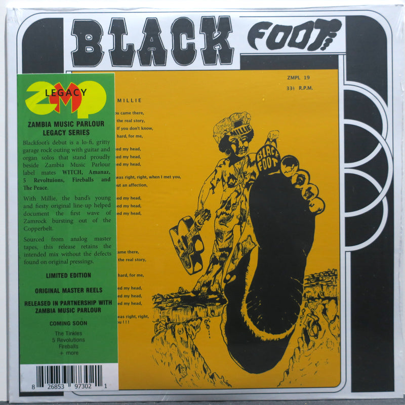 BLACKFOOT 'Millie' Vinyl LP (African Garage/Psych)