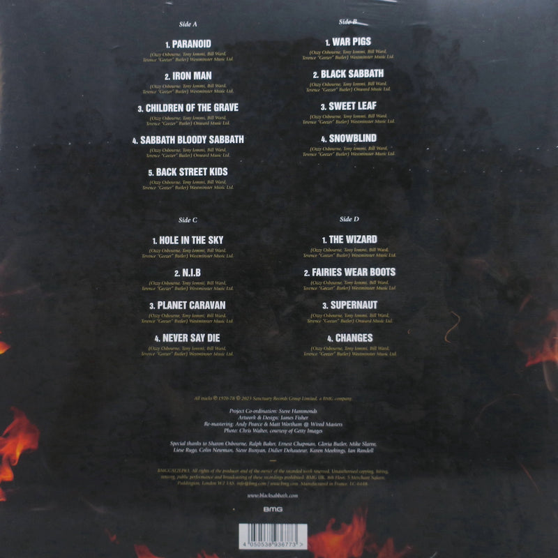 BLACK SABBATH 'Ultimate Collection' Vinyl 2LP