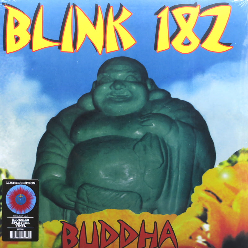 BLINK 182 'Buddha' BLUE/RED Vinyl LP