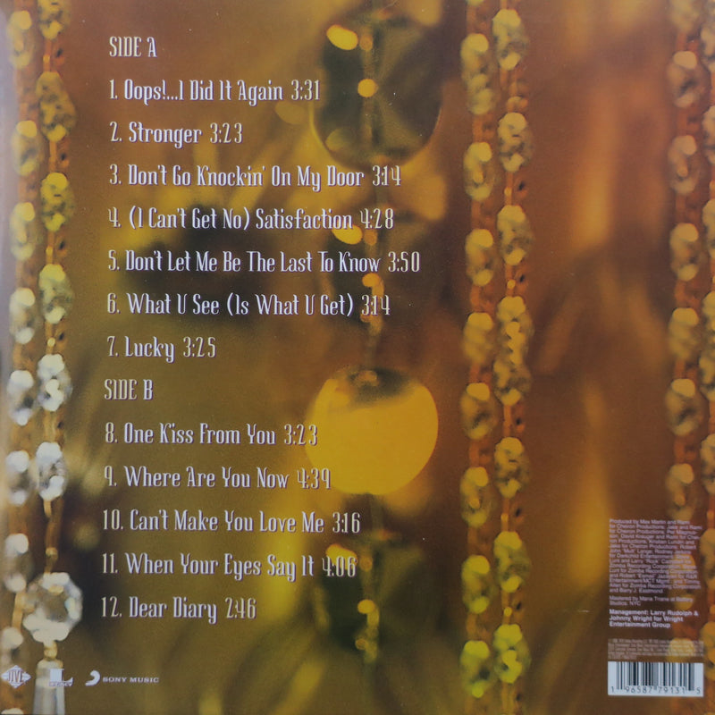 BRITNEY SPEARS 'Oops! I Did It Again' PURPLE Vinyl LP
