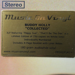 BUDDY HOLLY 'Collected' 180g GOLD Vinyl 2LP