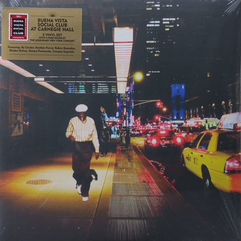 BUENA VISTA SOCIAL CLUB 'Live At Carnegie Hall' Vinyl 2LP