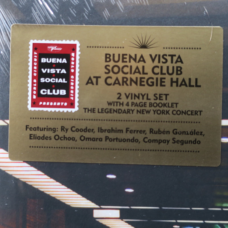BUENA VISTA SOCIAL CLUB 'Live At Carnegie Hall' Vinyl 2LP