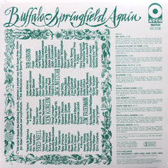 BUFFALO SPRINGFIELD 'Buffalo Springfield Again' CLEAR Vinyl LP