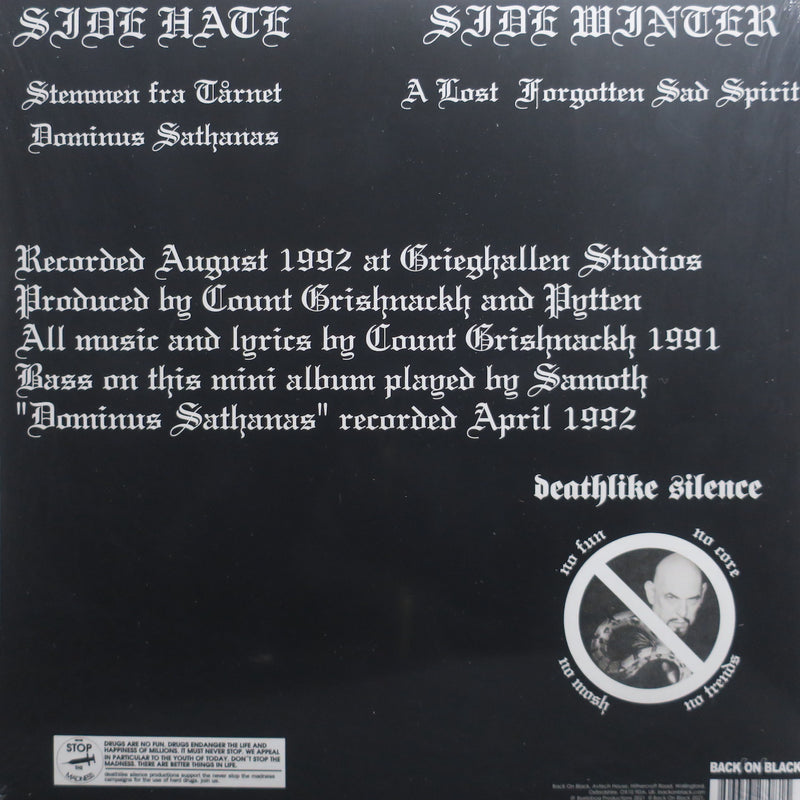 BURZUM 'Aske' GREY MARBLE Vinyl LP