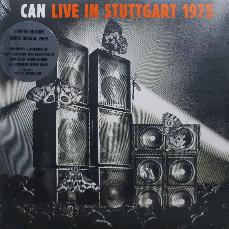 CAN 'Live Stuttgart 1975' ORANGE Vinyl 3LP
