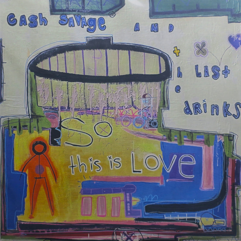 CASH SAVAGE AND THE LAST DRINKS 'So This Is Love' PINK Vinyl LP