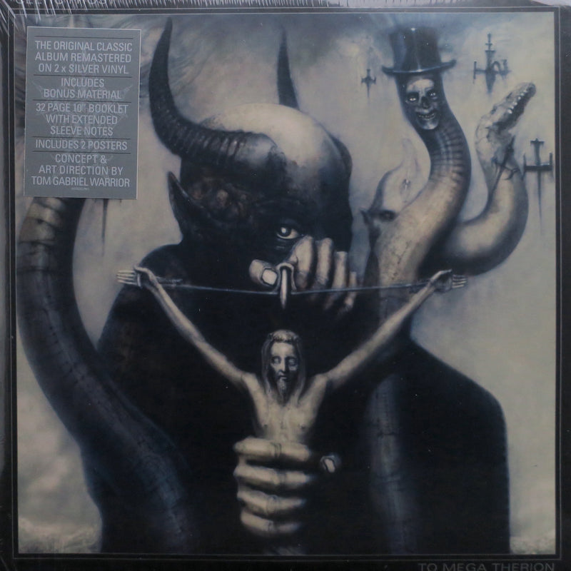 CELTIC FROST 'To Mega Therion' Remastered 180g Vinyl 2LP, Booklet, 2 Posters