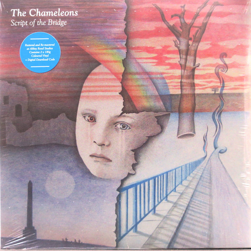 CHAMELEONS 'Script Of The Bridge' 40th Anniversary 180g BLUE/ORANGE Vinyl 2LP