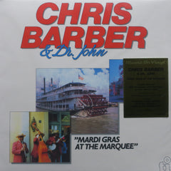 CHRIS BARBER & DR JOHN 'Mardi Gras At The Marquee' 180g BLUE Vinyl 2LP