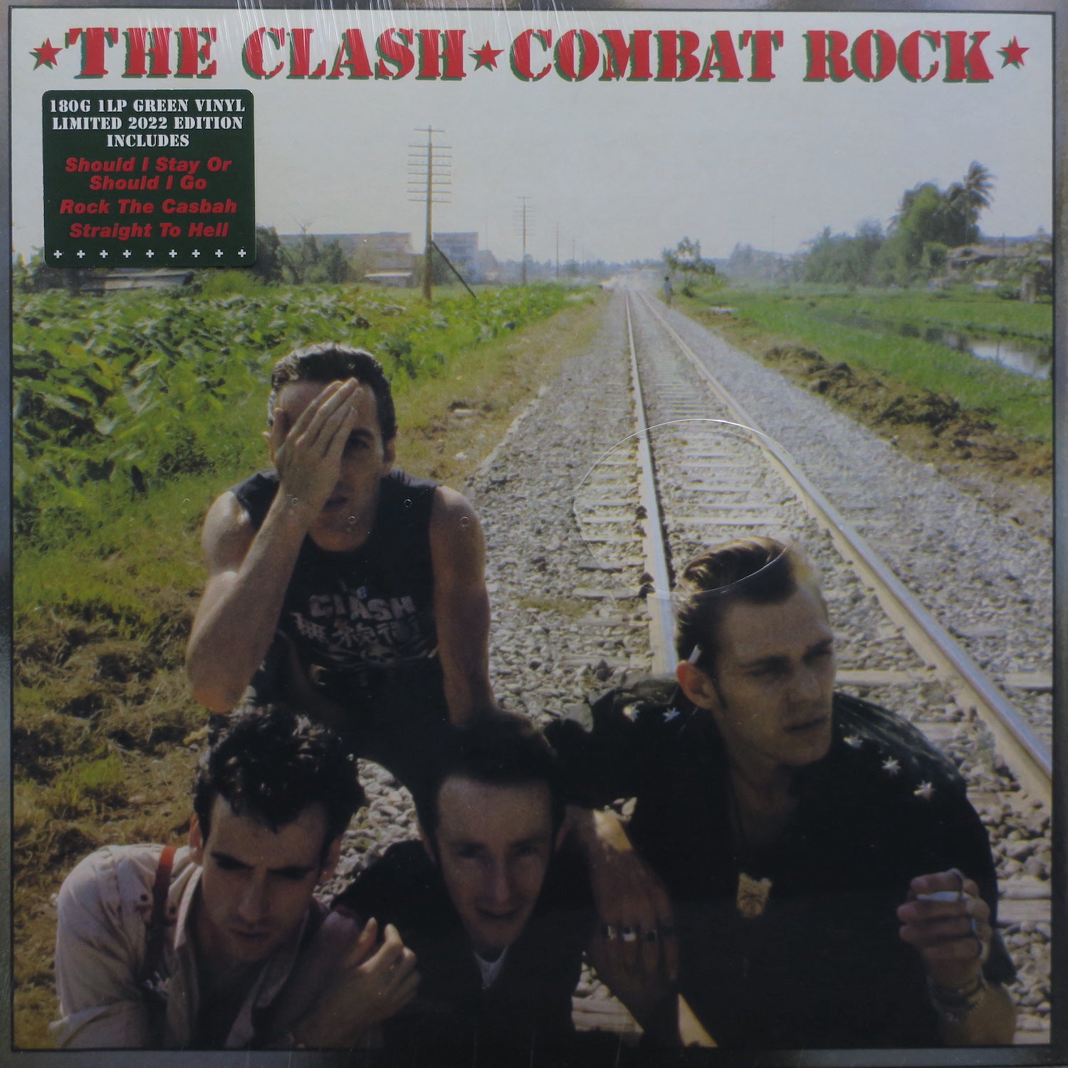 CLASH 'Combat Rock' 180g GREEN Vinyl LP + Poster – GOLDMINE