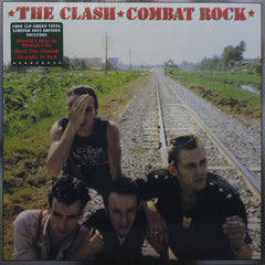 CLASH 'Combat Rock' 180g GREEN Vinyl LP + Poster