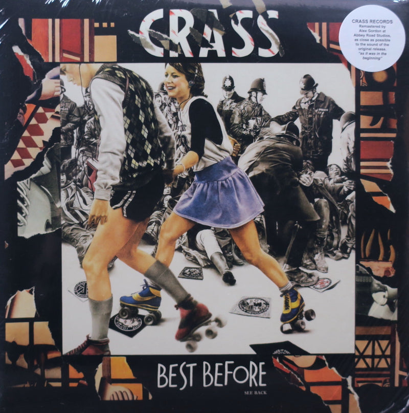 CRASS 'Best Before 1984' Remastered Vinyl 2LP