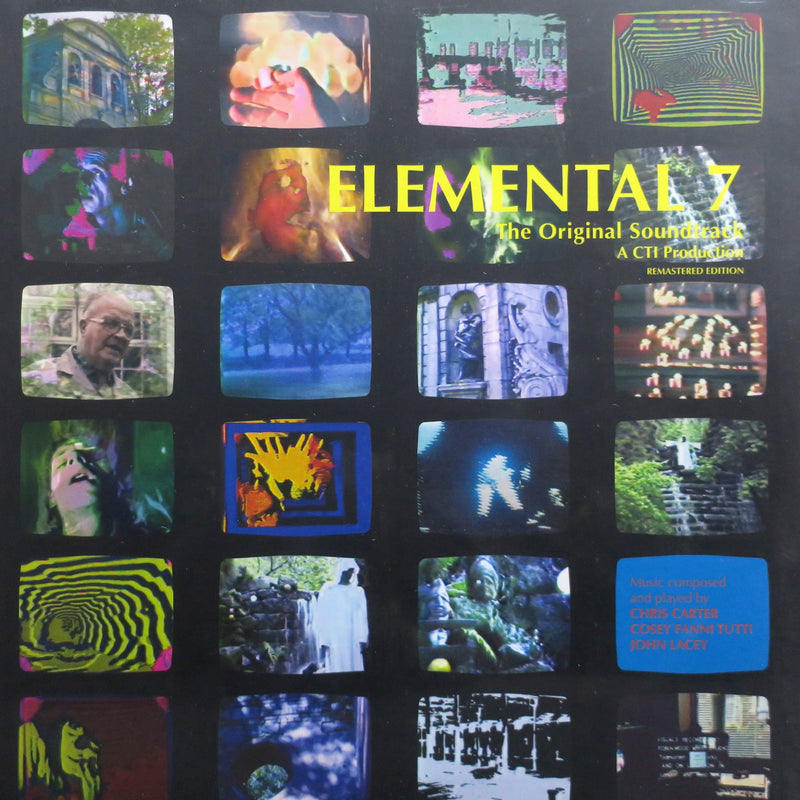 CHRIS & COSEY (CTI) 'Elemental 7' Remastered GREEN Vinyl LP (1984 Electronic/Experimental)