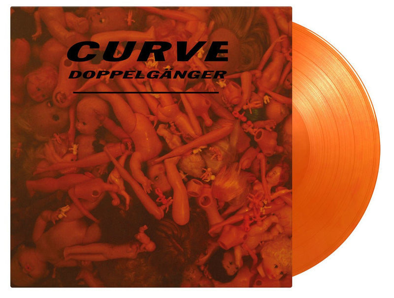 CURVE 'Doppelganger' 180g ORANGE MARBLE Vinyl LP (1992 UK Indie/Shoegaze)