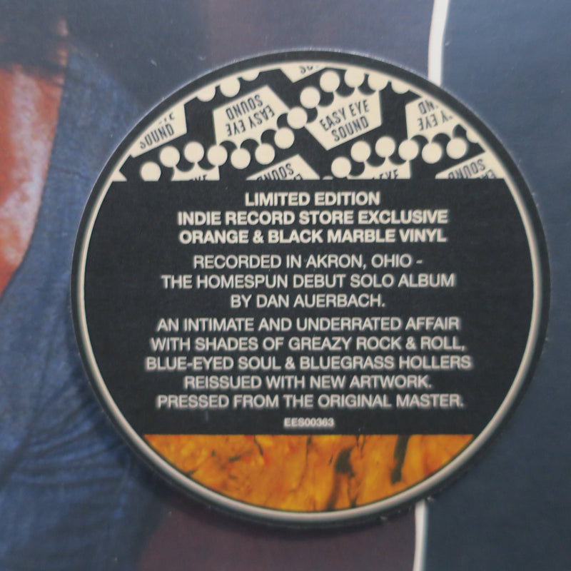 DAN AUERBACH 'Keep It Hid' TIGER'S EYE ORANGE/BLACK Vinyl LP